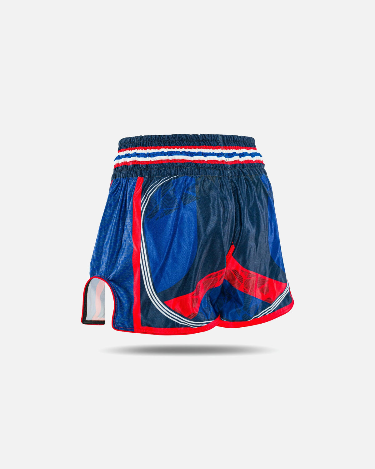 King Pro Boxing Muay Thai Shorts Flag - Blauw