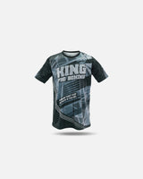 King Pro Boxing T-Shirt Flag Tee - Zwart
