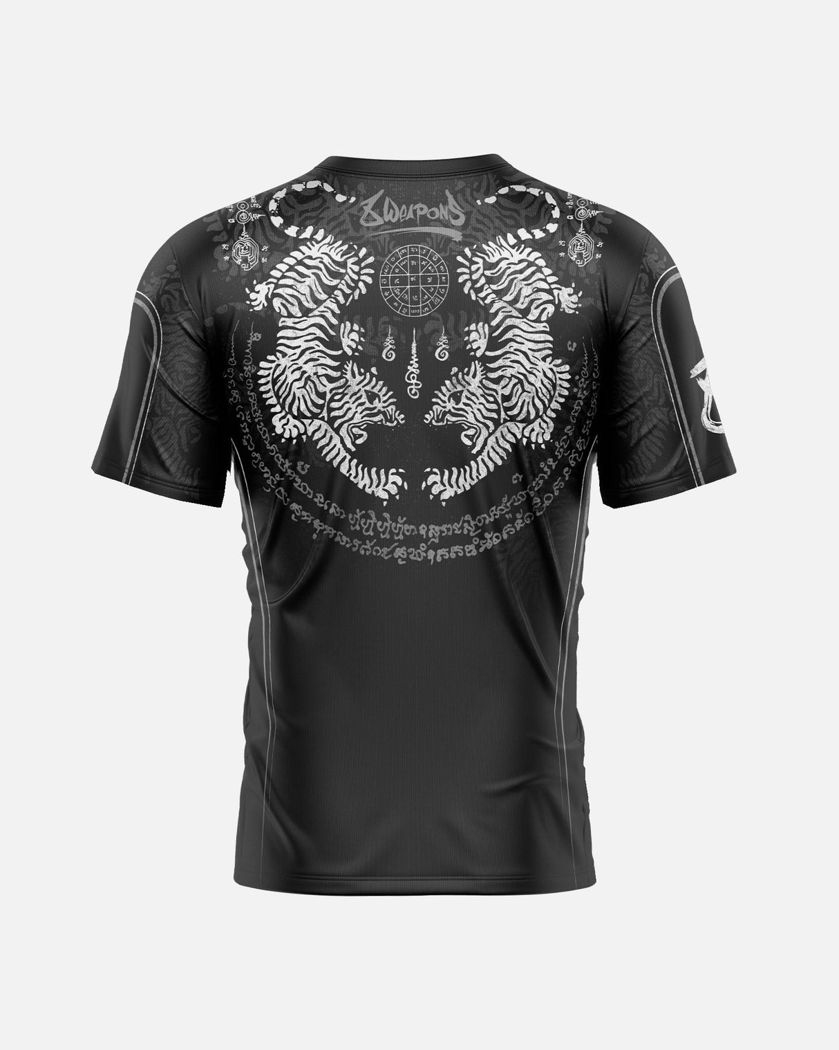 8 WEAPONS T-Shirt Functional - Zwart/Grijs