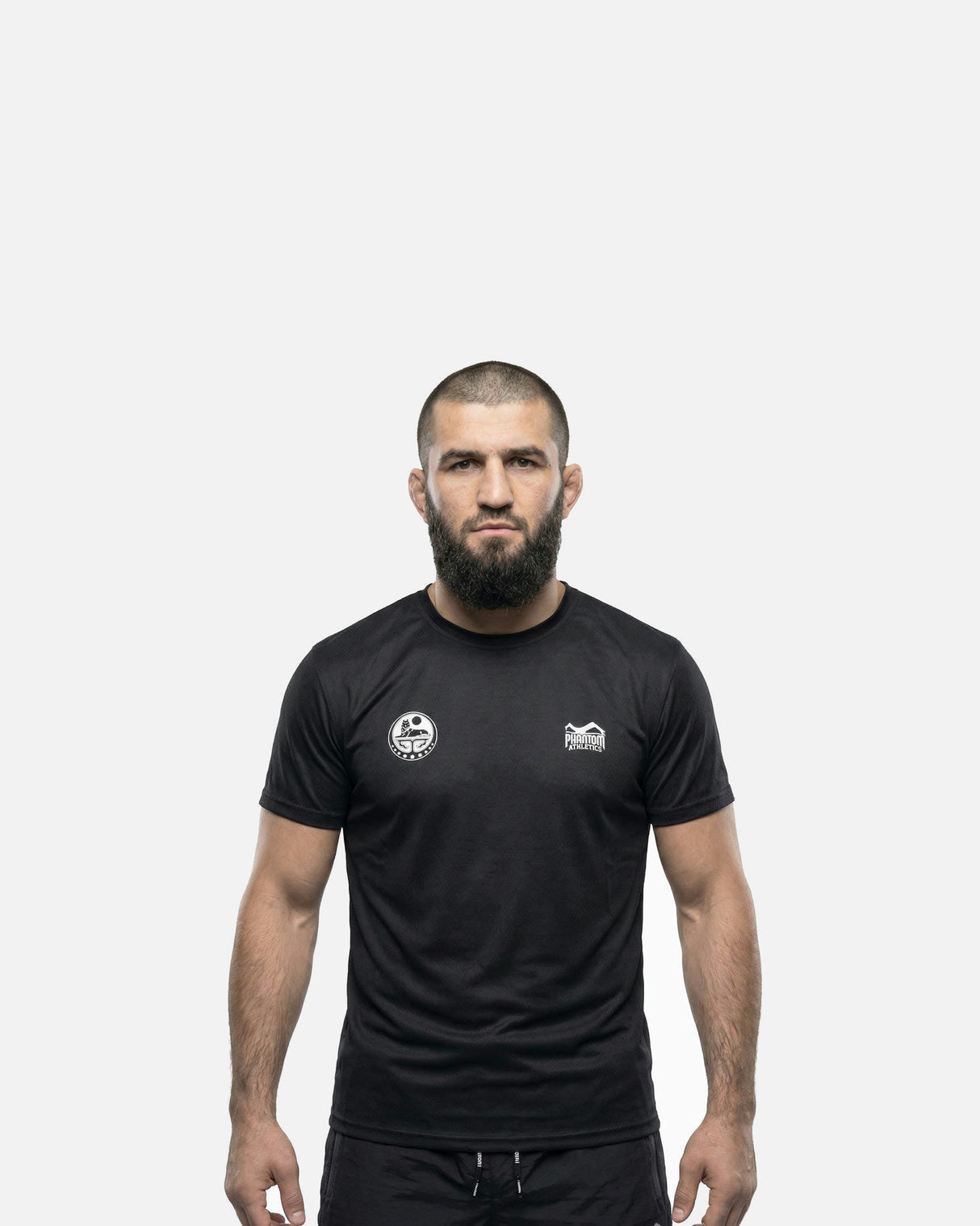 Phantom Athletics Trainingsshirt EVO+ Team Chechnya - Zwart