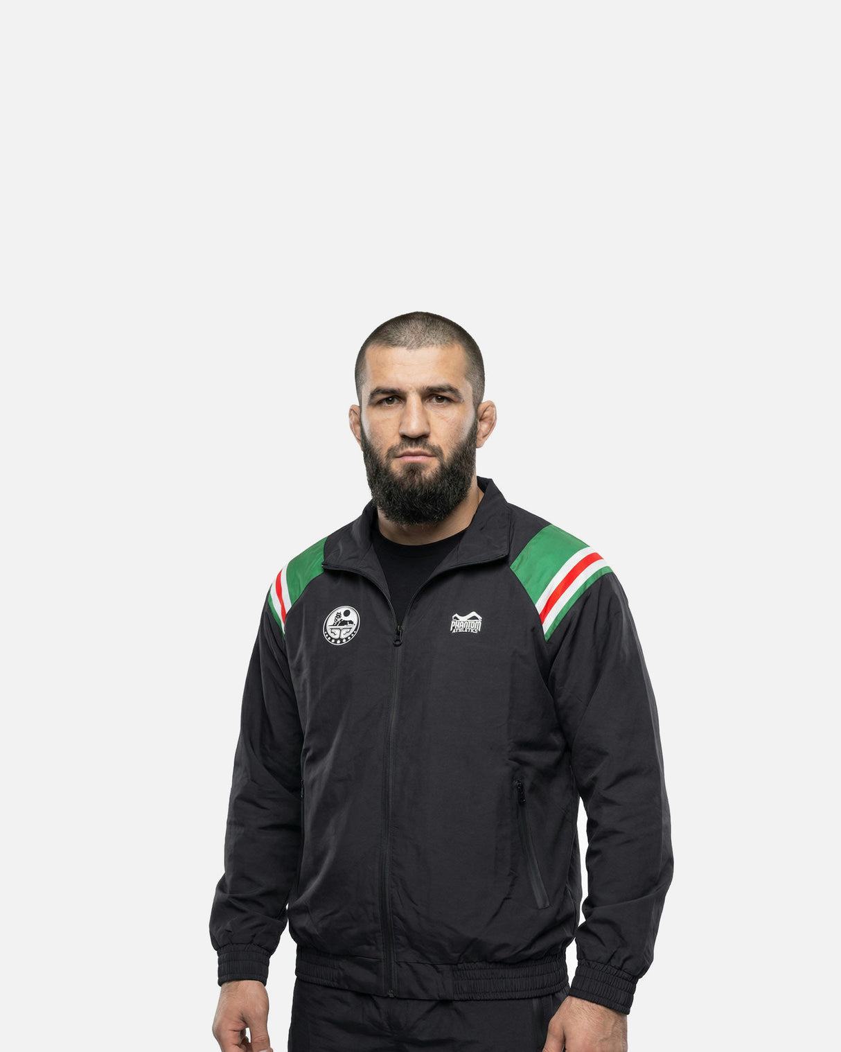 Phantom Athletics Trainingsjas DMC Team Chechnya - Zwart/Groen
