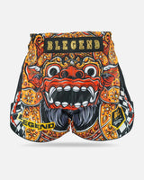 Blegend Muay Thai Shorts Legend 3 - Zwart