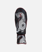 8 WEAPONS Scheenbeschermers Sak Yant Naga - Zwart/Bordeaux