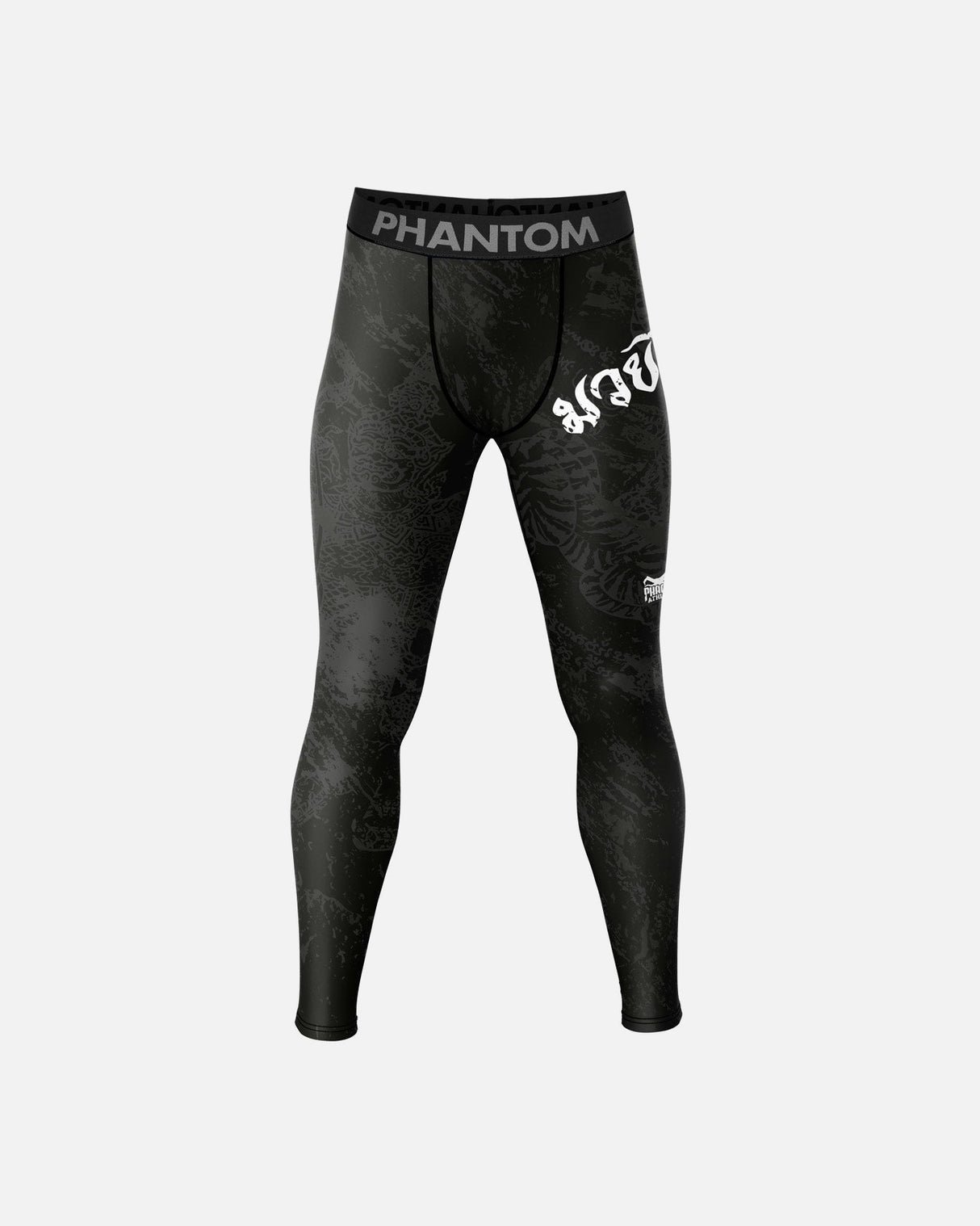 Phantom Athletics Compressie Shorts Muay Thai - Zwart/Grijs