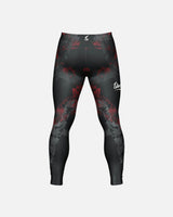 8 WEAPONS Compressiebroek Hit 2.0 - Zwart/Rood