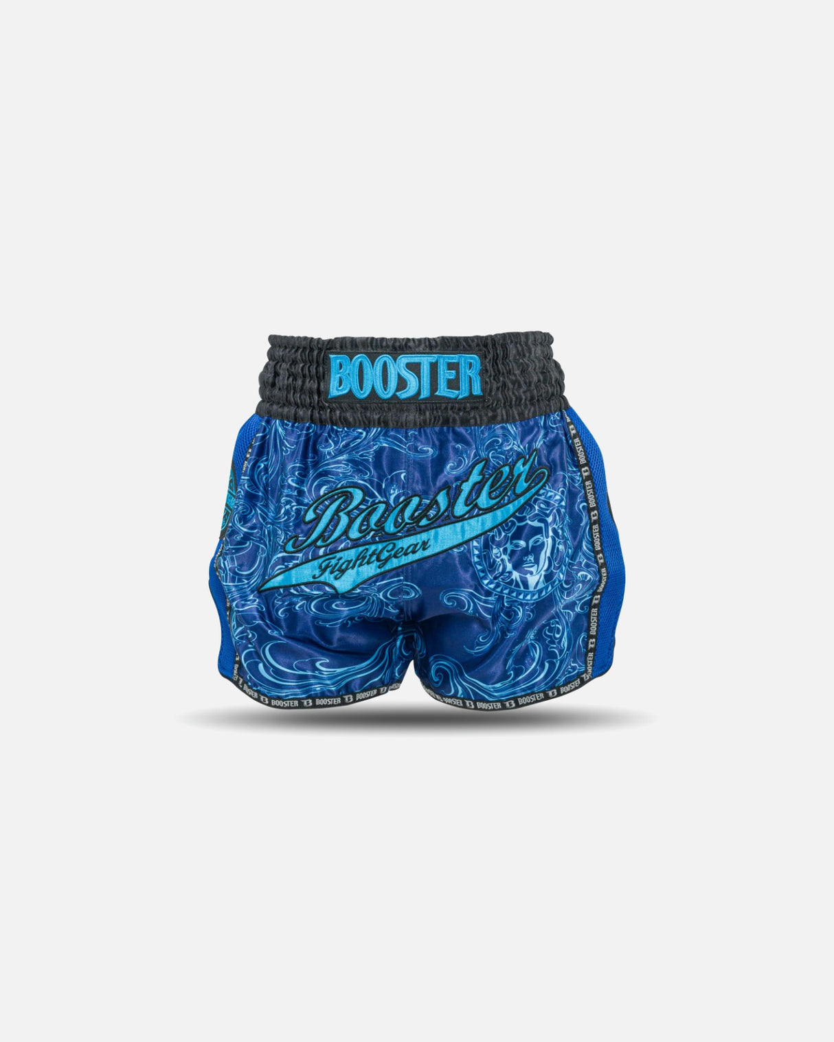 Booster Muay Thai Shorts Medusa - Blauw