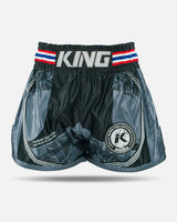 King Pro Boxing Muay Thai Shorts Flag - Zwart