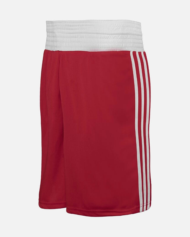 Pantaloni scurți de box Adidas Punch Line – Roșu/Alb