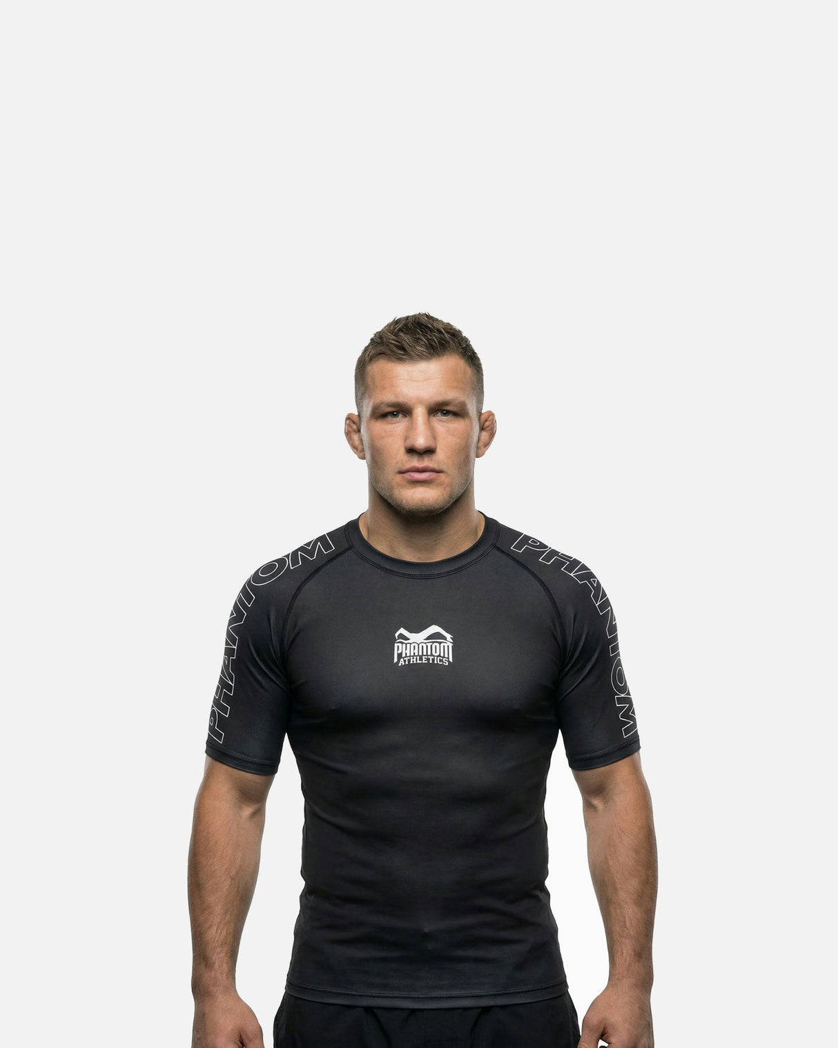 Phantom Athletics Rashguard Ranked - Zwart
