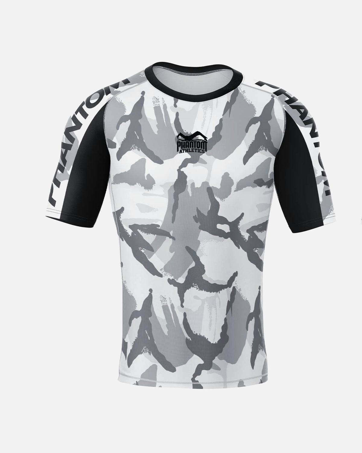 Phantom Athletics Rashguard Warfare Winter Camo - Wit