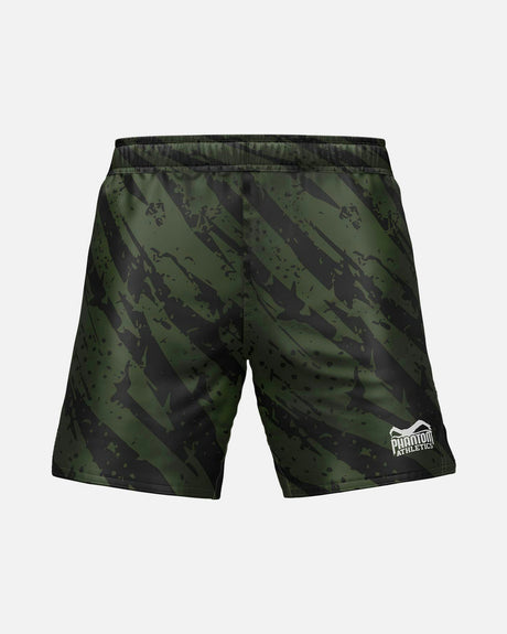 Shorts de MMA Phantom Athletics EVO Tiger Camo – Gris
