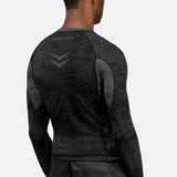 Hayabusa Rashguard Ranked Lange Mouwen - Zwart