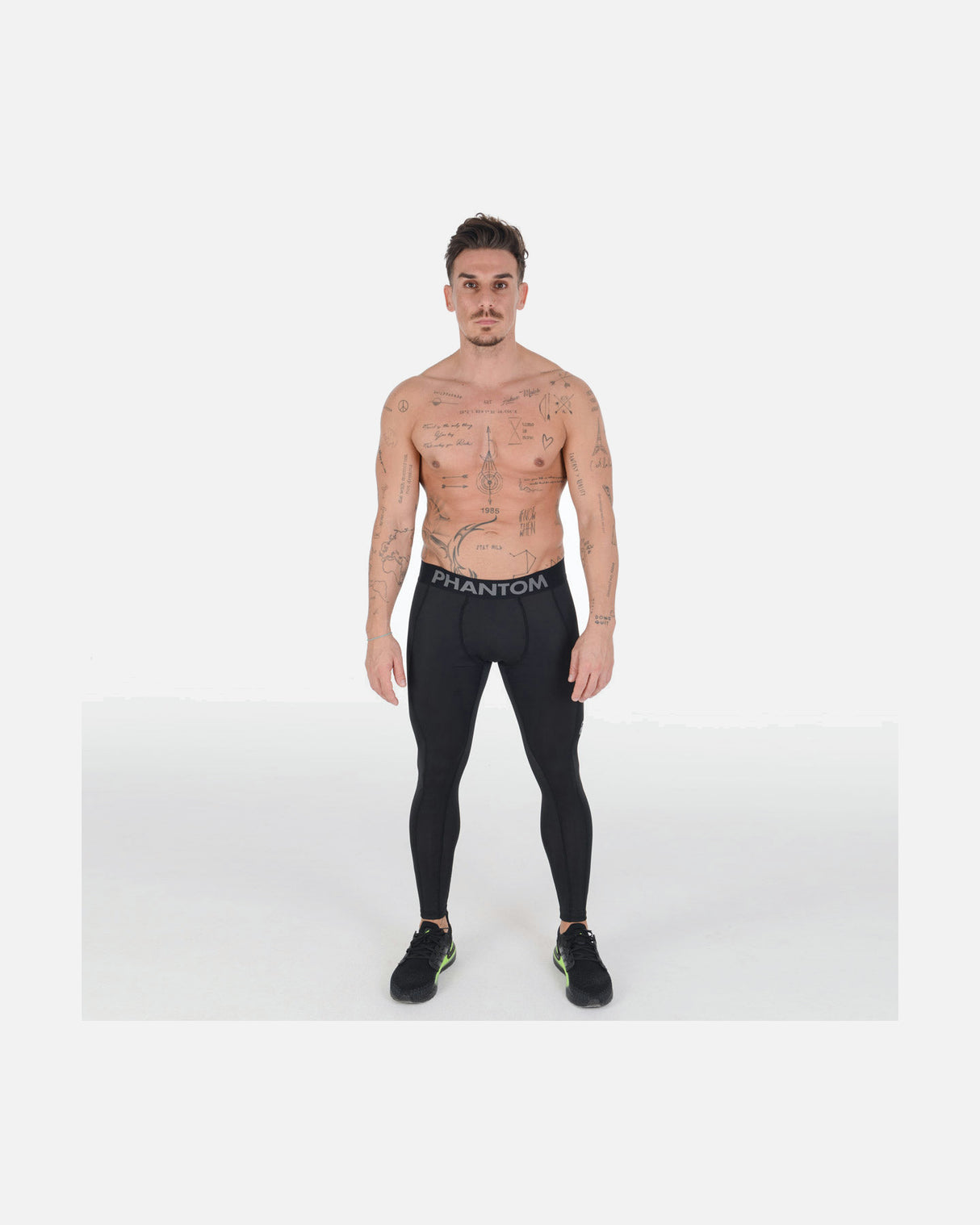 Phantom Athletics Compressie Shorts Vector - Zwart