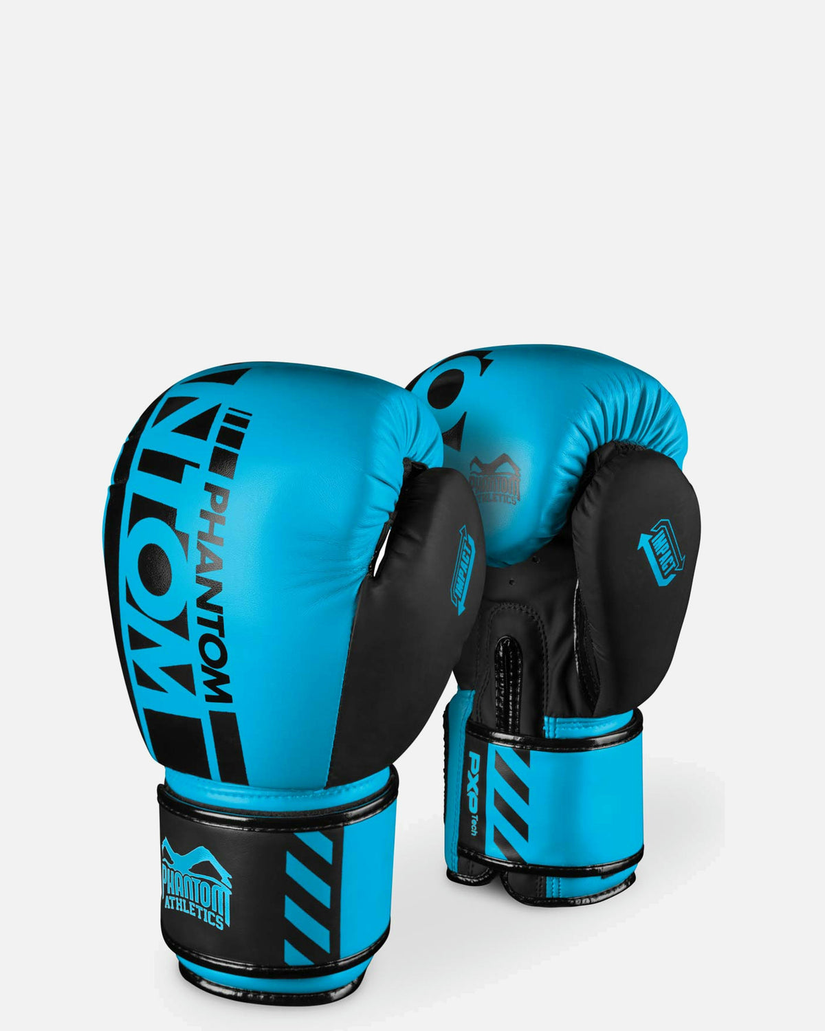 Rękawice bokserskie Phantom Athletics APEX – Neon Niebieski
