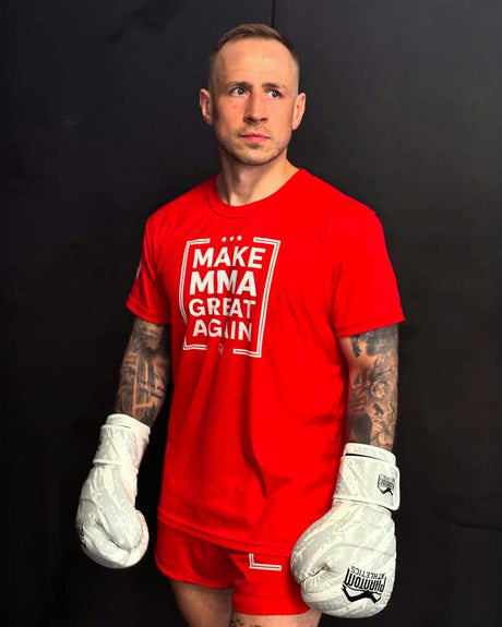 Phantom Athletics MMA Shorts Fusion-R Make MMA Great Again - Rood