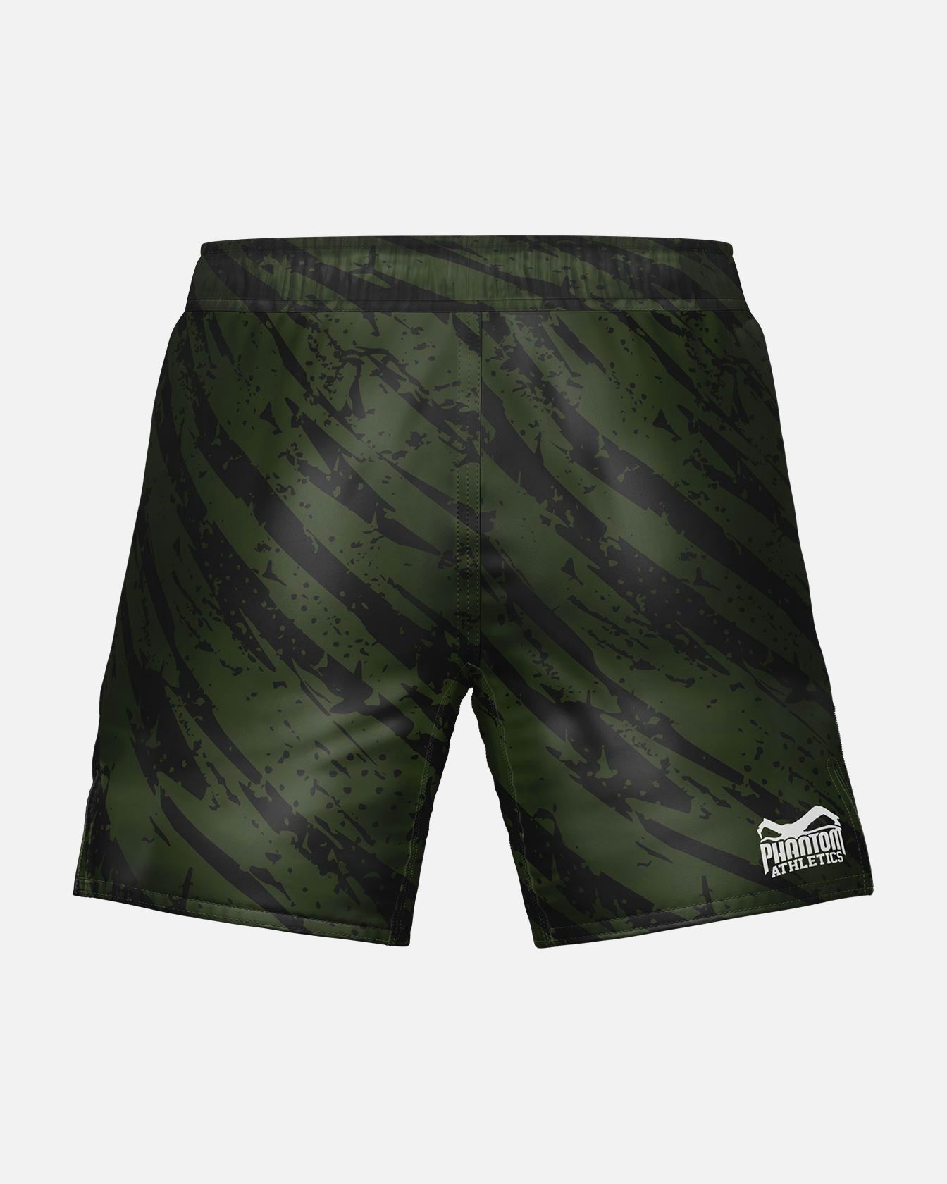 Phantom Athletics MMA Shorts EVO Tiger Camo - Legergroen