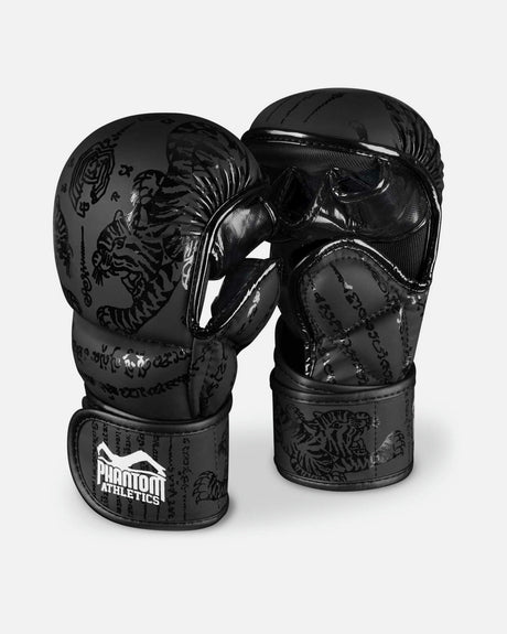 Gants de sparring MMA Phantom Athletics Muay Thai – Noir