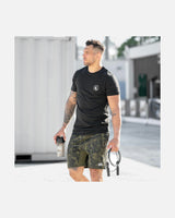 Phantom Athletics T-Shirt Never Back Down – Schwarz