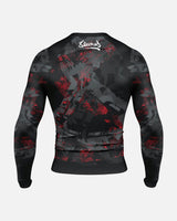 8 WEAPONS Rashguard Hit 2.0 - Zwart/Rood