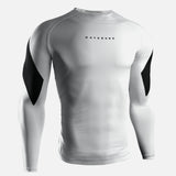 Hayabusa Rashguard Pro Ranked Lange Mouwen - Wit
