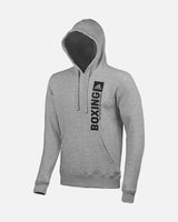 Adidas Hoodie Community Vertical Boxing – Grau/Schwarz
