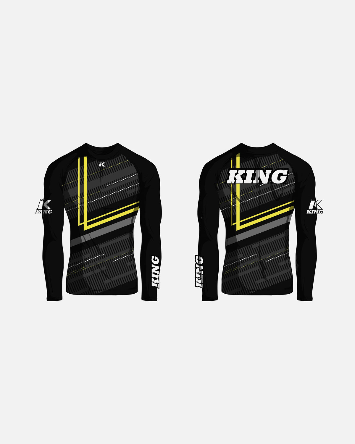 King Pro Boxing Rashguard Blade 2 - Zwart