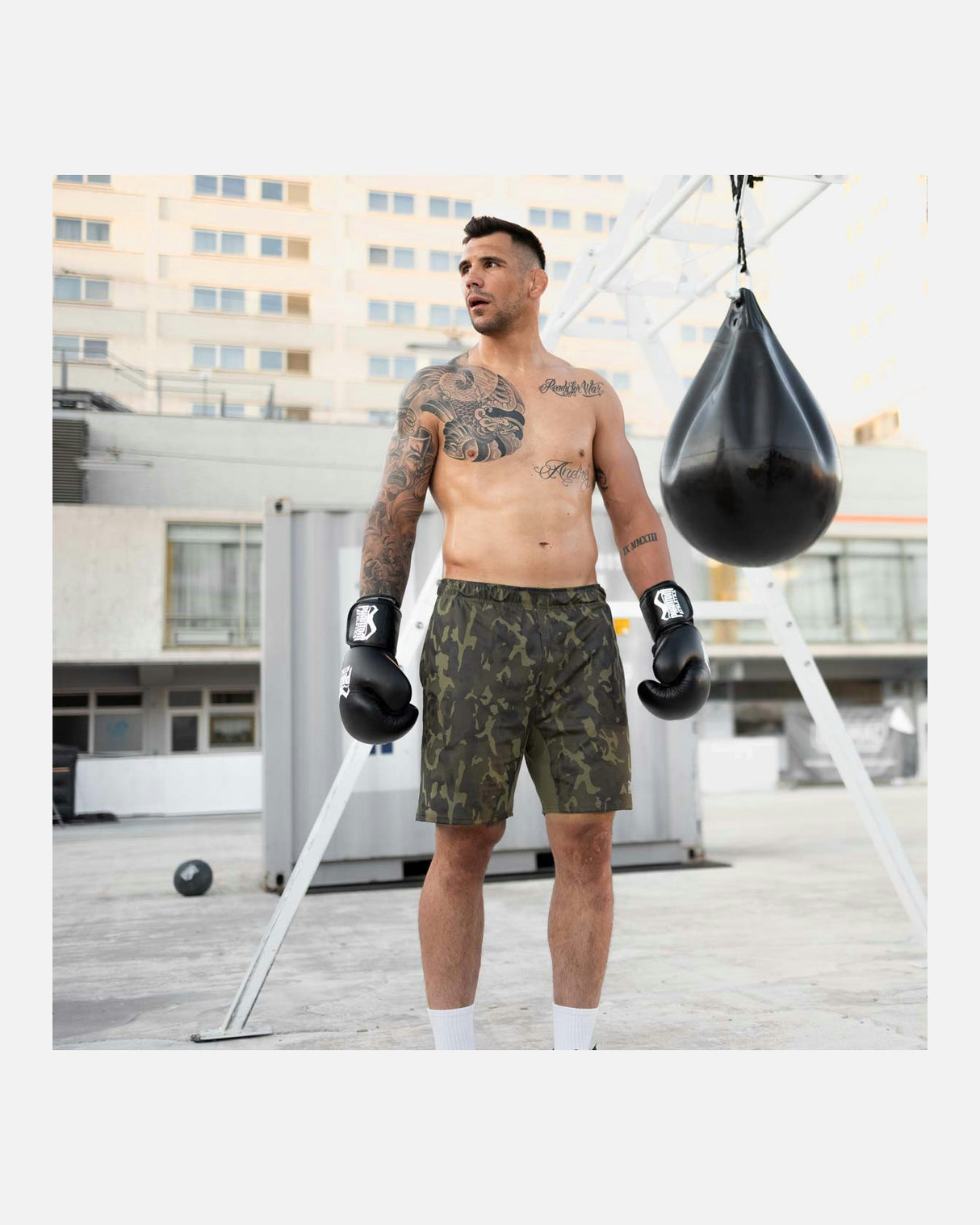 Phantom Athletics Trainingsshorts Shadow - Leger Camo