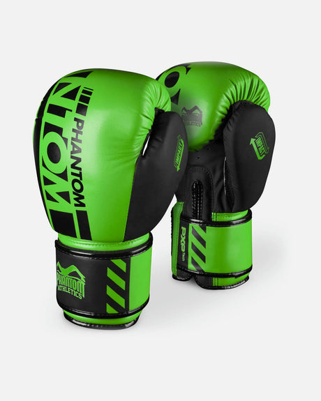 Gants de boxe Phantom Athletics APEX – Vert Néon