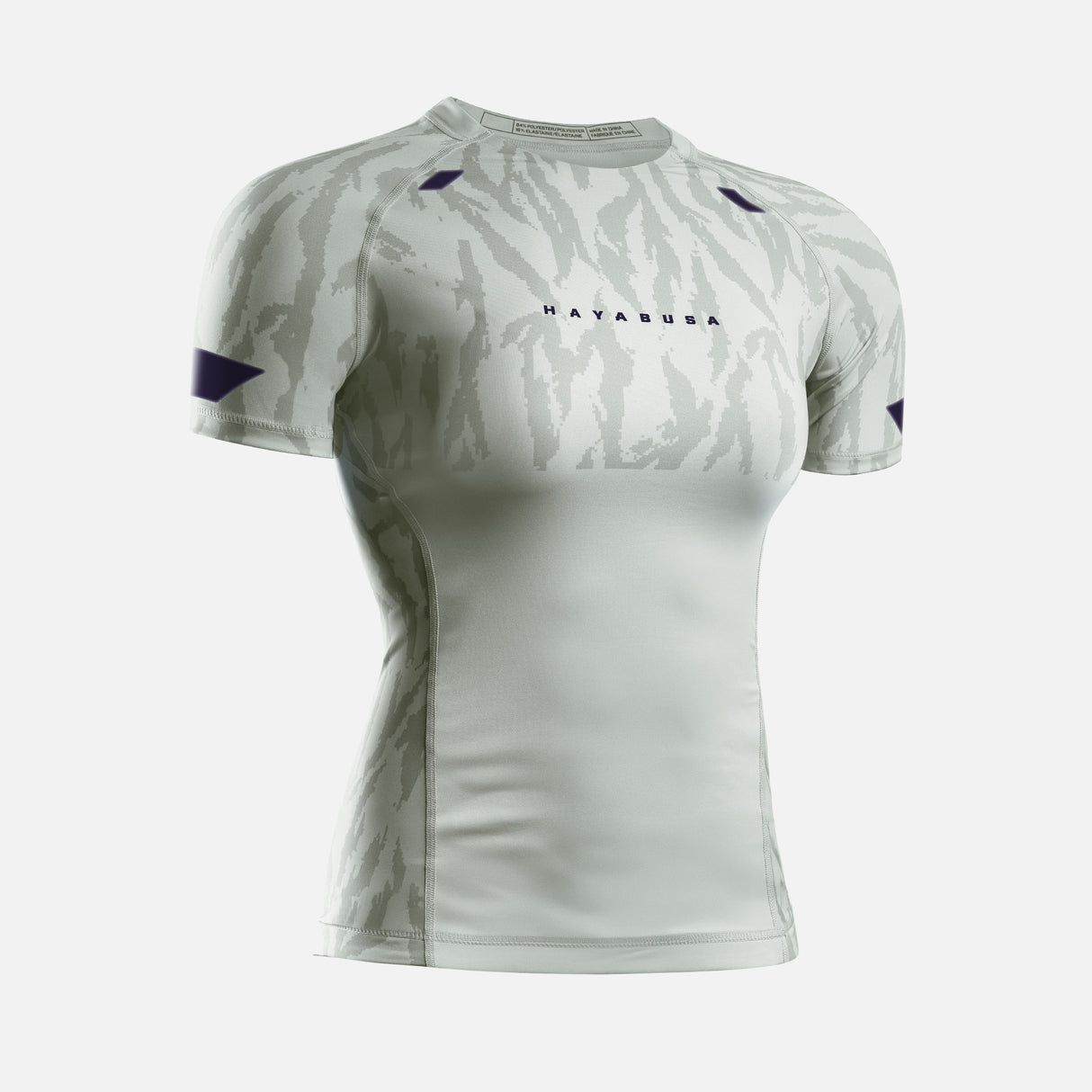 Hayabusa Rashguard Apex Vantage Korte Mouwen Dames - Beige