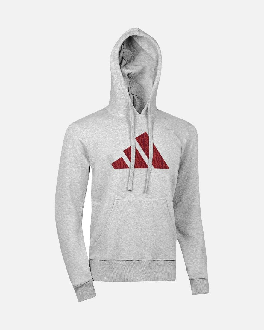 Adidas Hoodie Perfo Script Graphic - Gri