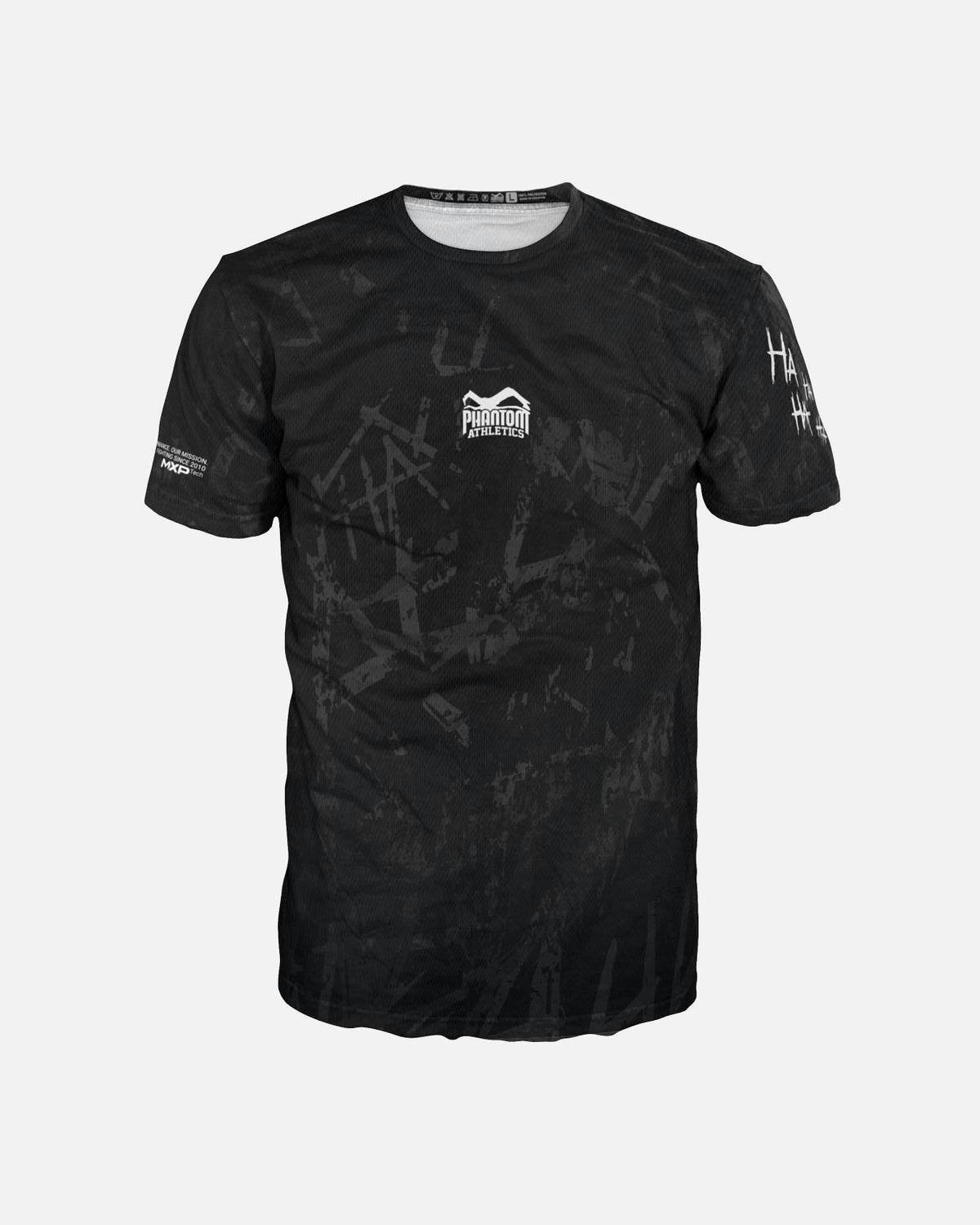 Phantom Athletics T-Shirt EVO Two Serious - Zwart
