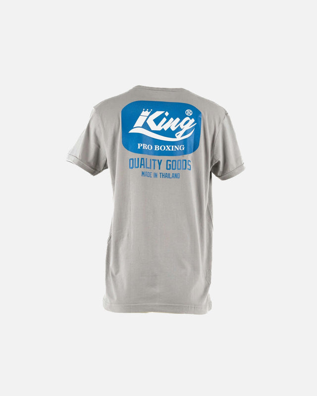 King Pro Boxing Triko Retro 2 – Šedé