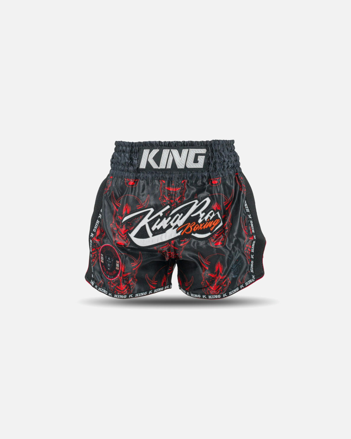 King Pro Boxing Muay Thai Shorts Devil - Zwart