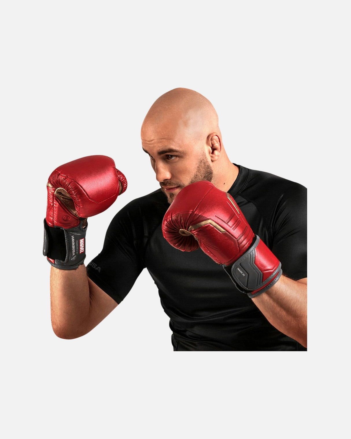 Hayabusa x Marvel Bokshandschoenen Iron Man - Rood/Goud