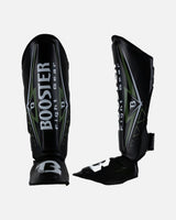 Booster Scheenbeschermers Warrior - Zwart