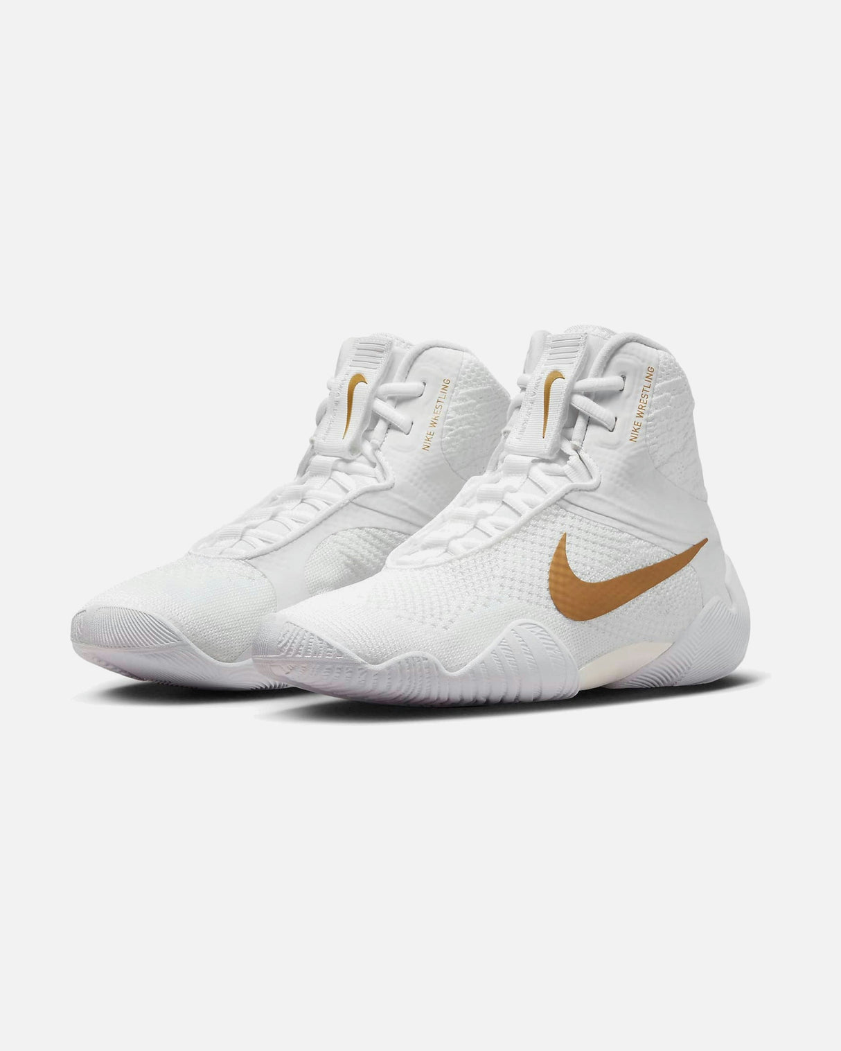 Nike Worstelschoenen Tawa - Wit/Goud