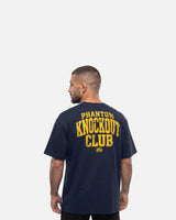 Phantom Athletics T-Shirt Knockout Club Oversize Heavy - Marineblauw