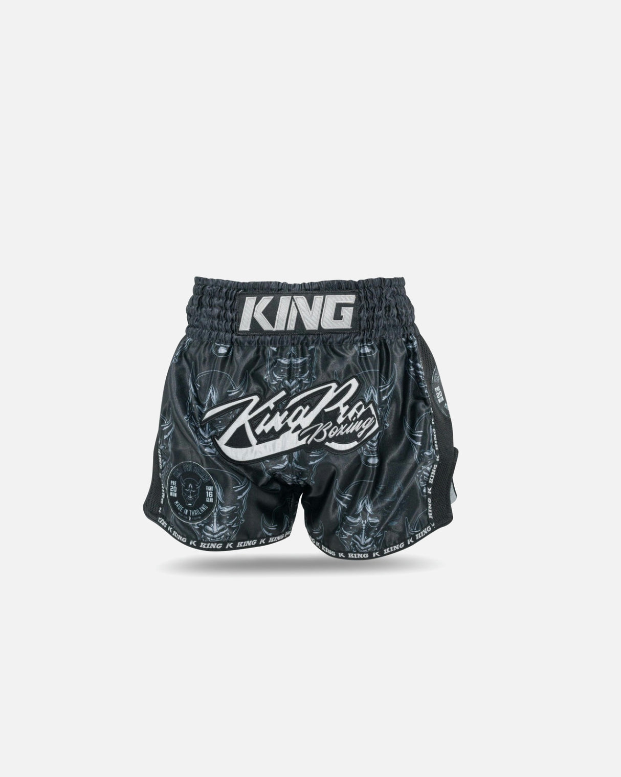 King Pro Boxing Muay Thai Shorts Devil - Zwart