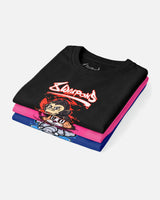 8 WEAPONS T-Shirt Joe - Zwart/Rood