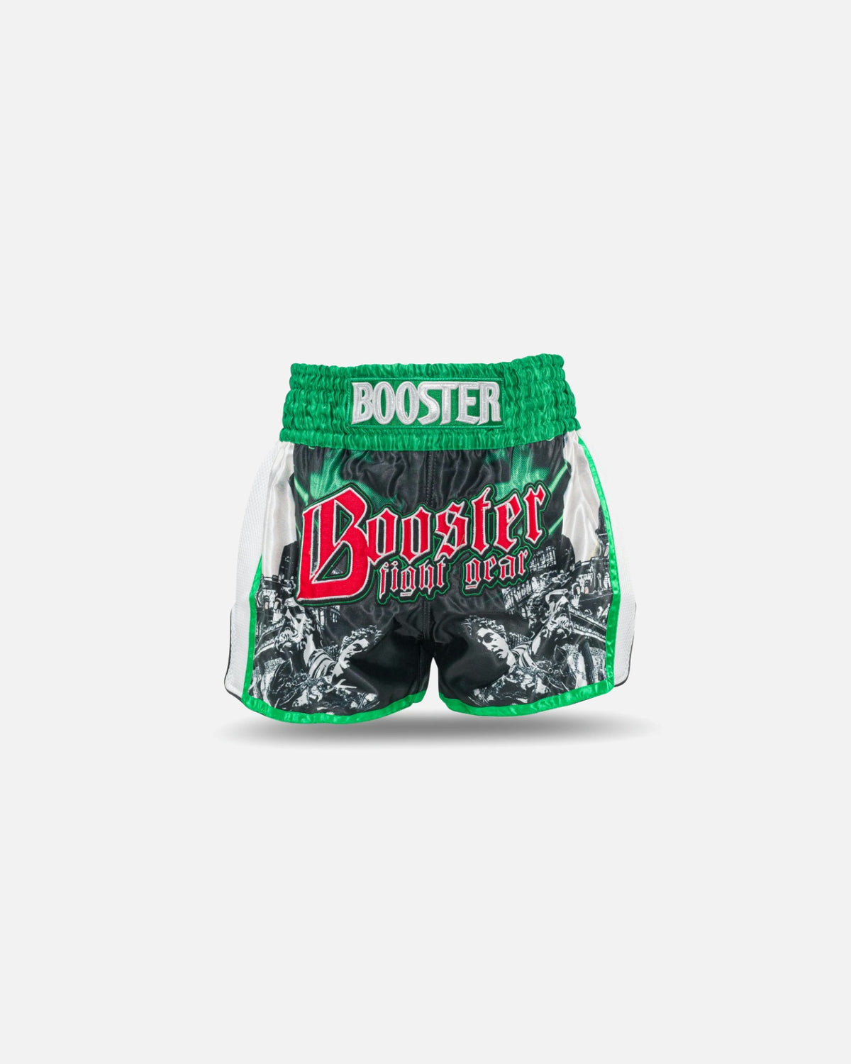 Booster Muay Thai Shorts Country - Groen