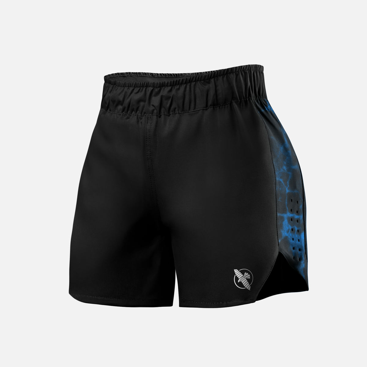 Hayabusa x UFC BJJ MMA Shorts Dames - Zwart/Blauw