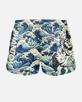 Phantom Athletics MMA Shorts Fusion Tsunami - Blauw