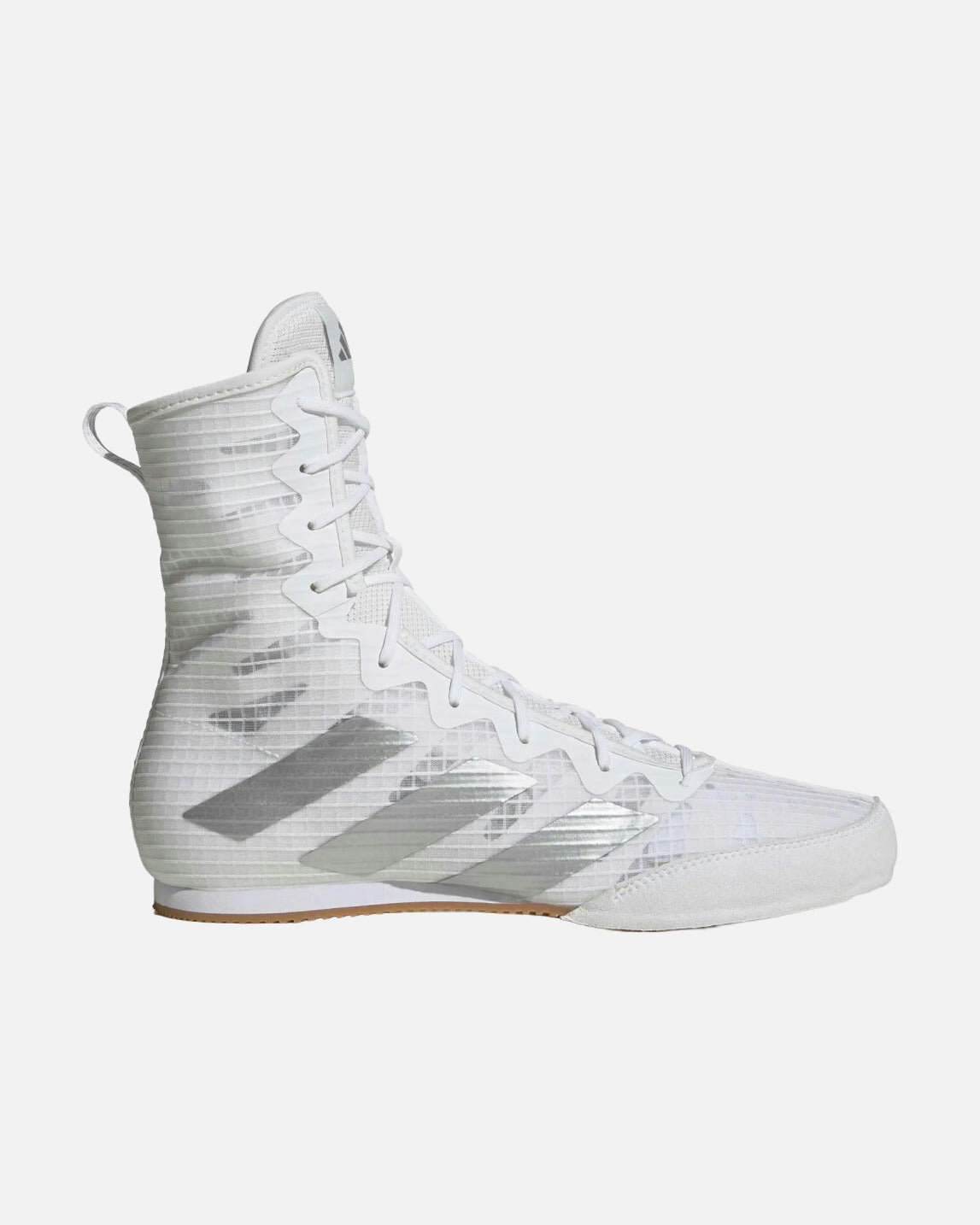 Adidas Boxschuhe Box Hog 4 – Weiß/Silber