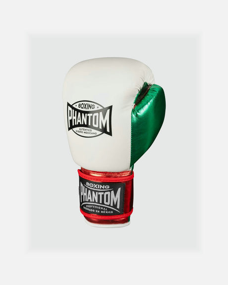 Phantom Athletics Boksehandsker Mexico – Hvid/Grøn/Rød