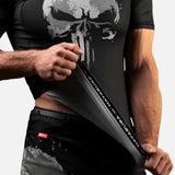 Hayabusa x Marvel Rashguard The Punisher Korte Mouwen - Zwart