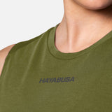 Hayabusa Tank Top Dames - Olijfgroen
