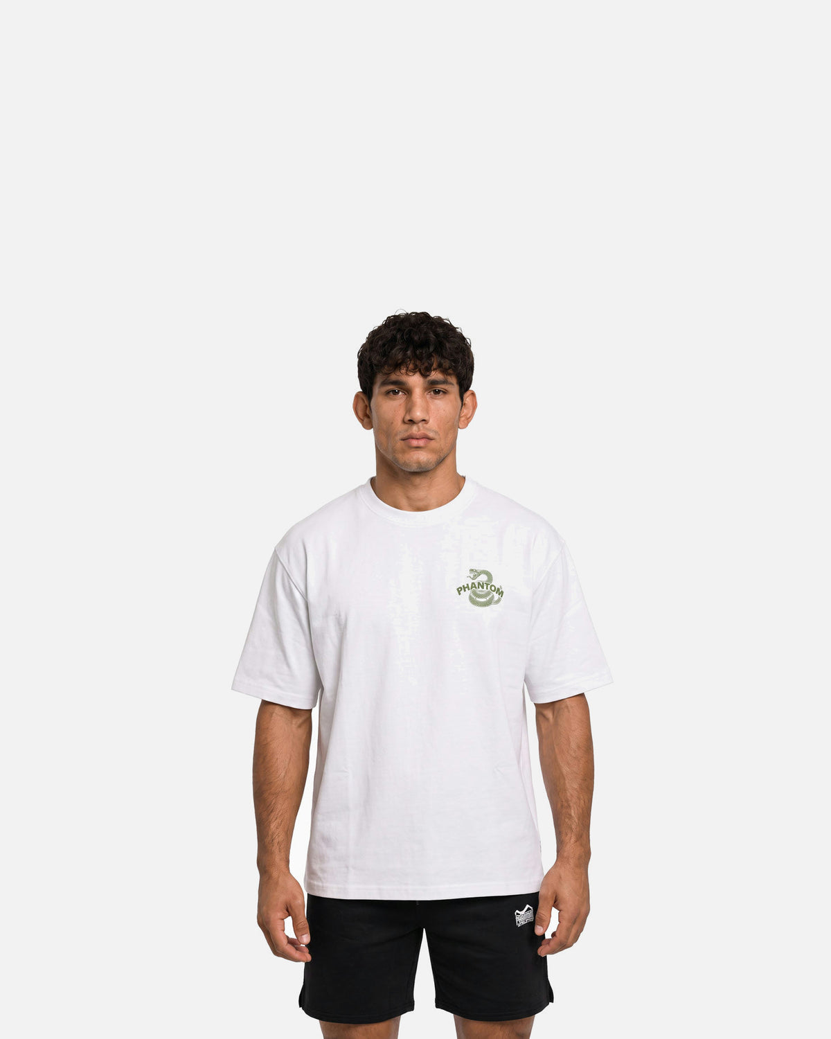 Phantom Athletics T-Shirt DON'T TREAD ON ME Oversize Heavy - Wit