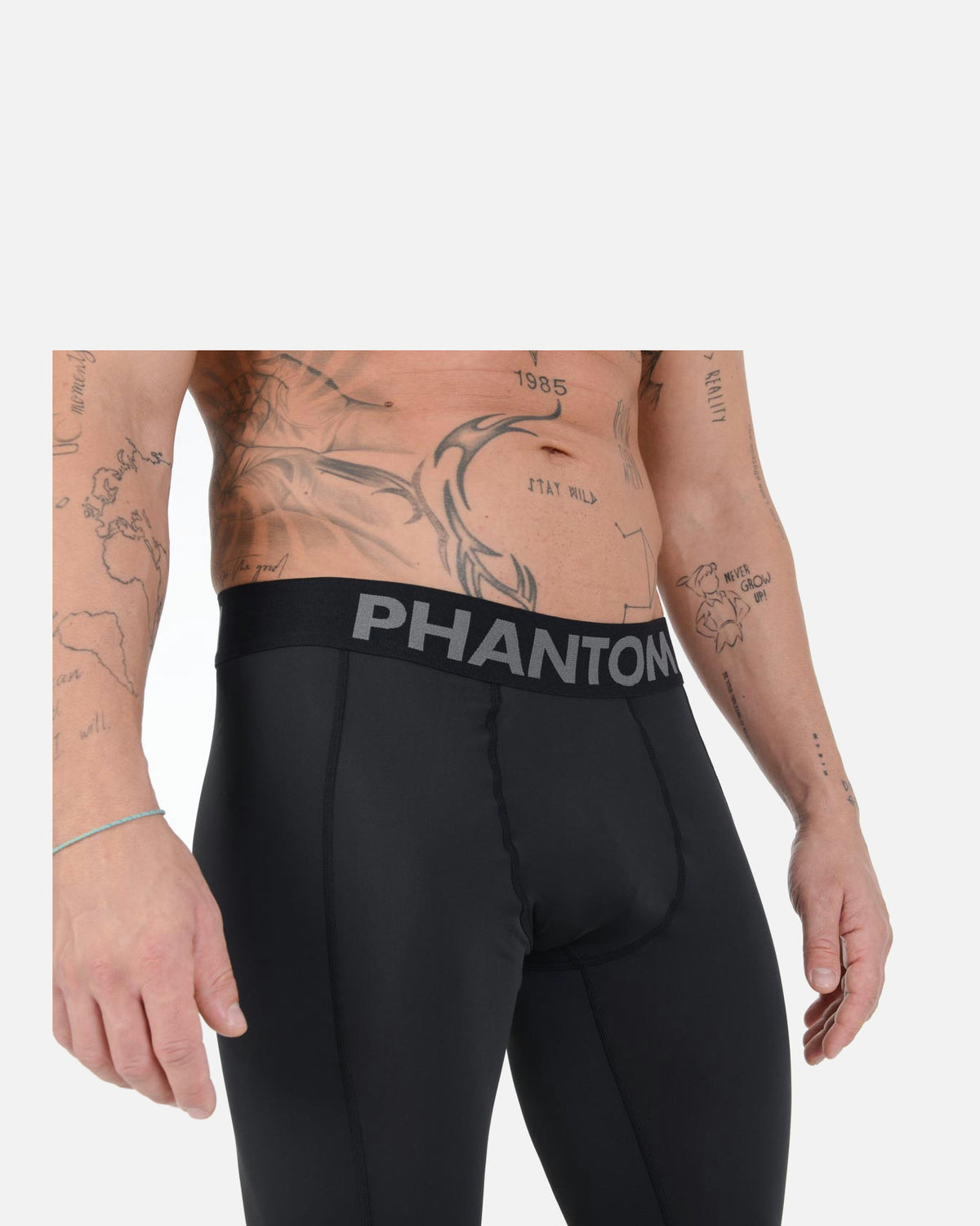 Phantom Athletics Compressie Shorts Vector - Zwart