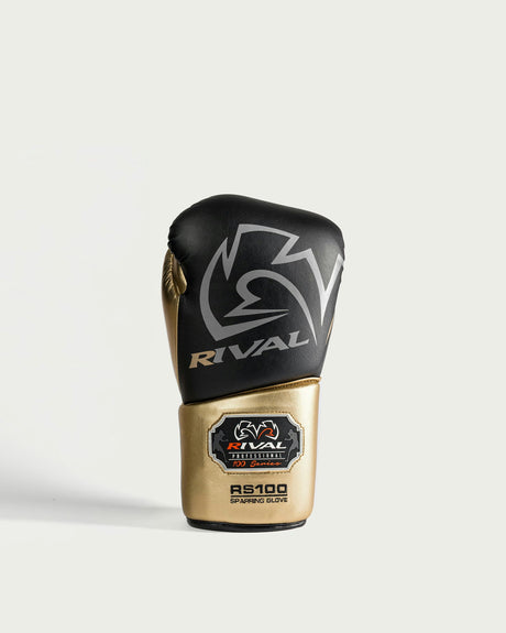 Rival Bokshandschoenen Professional RS100 - Zwart/Goud