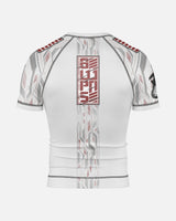 8 WEAPONS Rashguard Samurai 2.0 - Wit/Rood